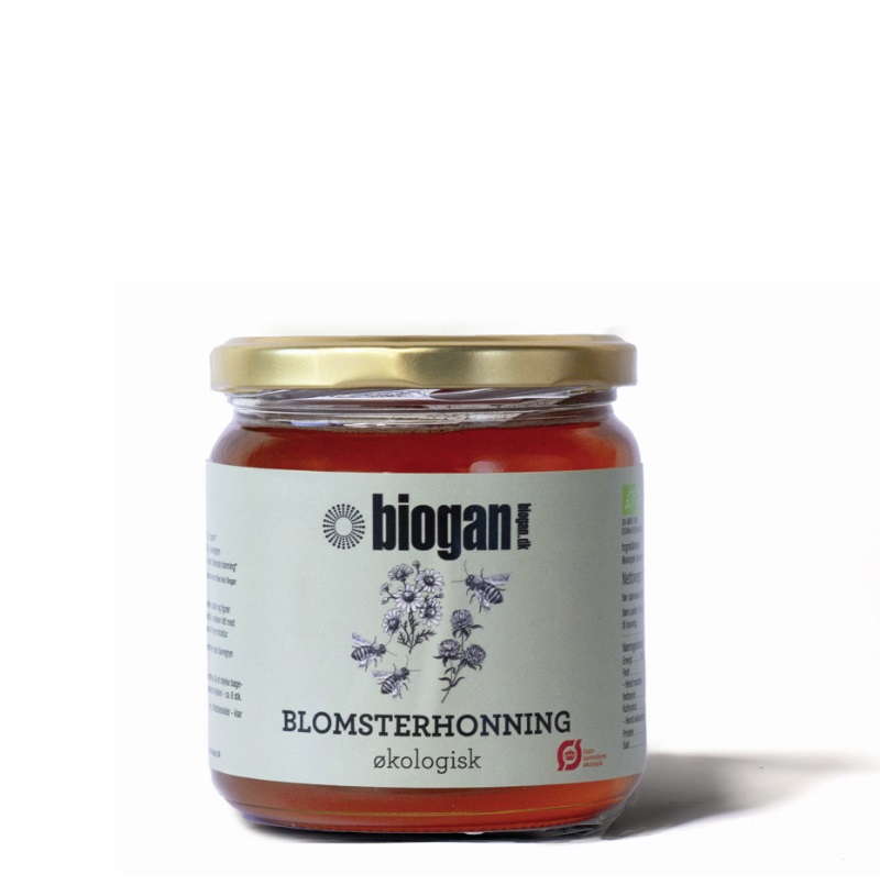 Biogan   økologisk Blomsterhonning