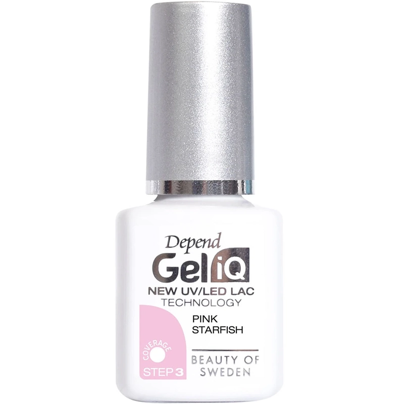 Depend Cosmetic Gel Iq Polish Step 3   5 Ml   Pink Starfish