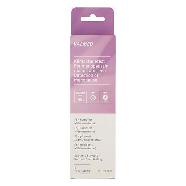 Hjemmetest   Klimakterie Test Fsh   2 Pak