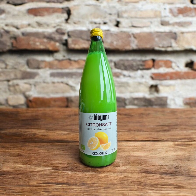 Biogan   økologisk Citronsaft