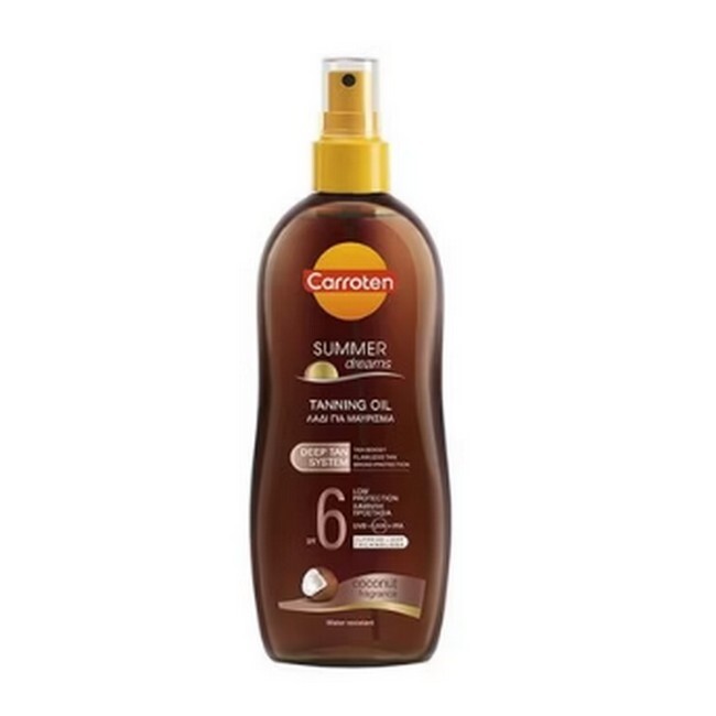 Carroten   Sun Oil Spray Summer Dream Spf 6   200 Ml