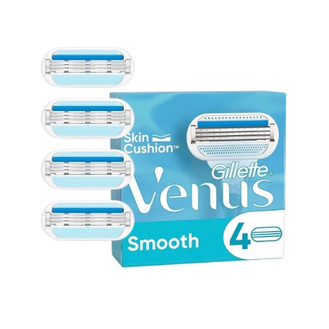 Gillette   Venus Smooth Women Barberblade 4 Pak