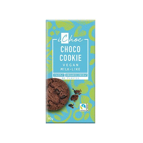 Ichoc Choco Cookie økologisk   80 Gram