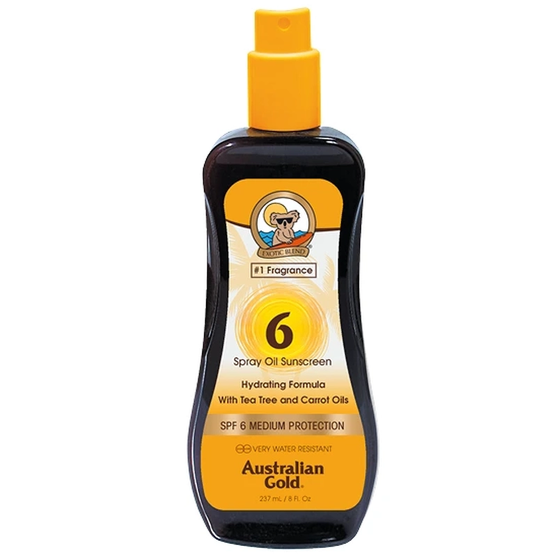 Australian Gold Carrot Oil Spray Spf 06   237 Ml