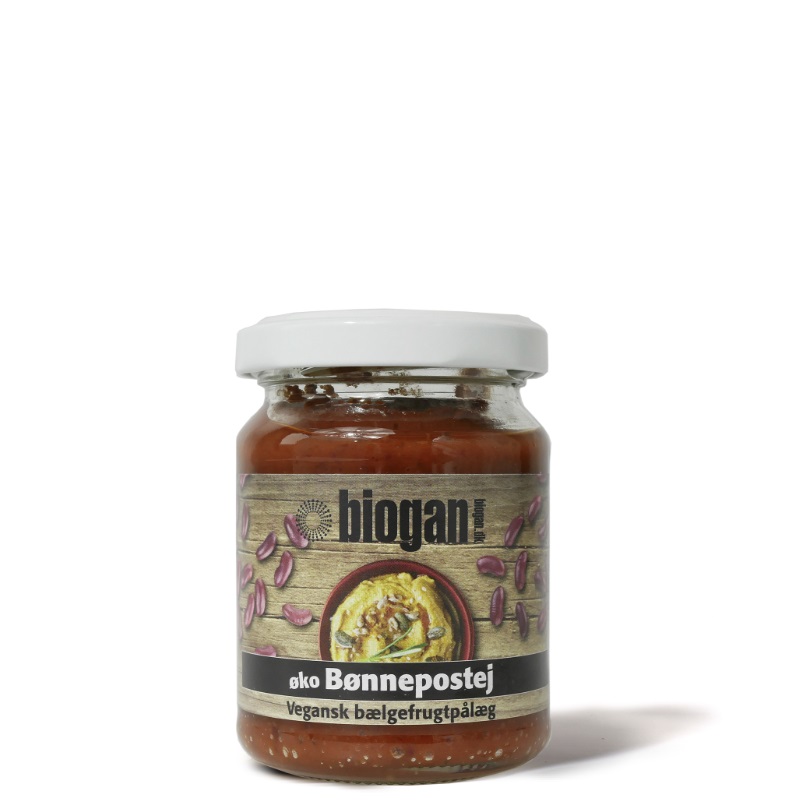 Biogan   økologisk Bønnepostej