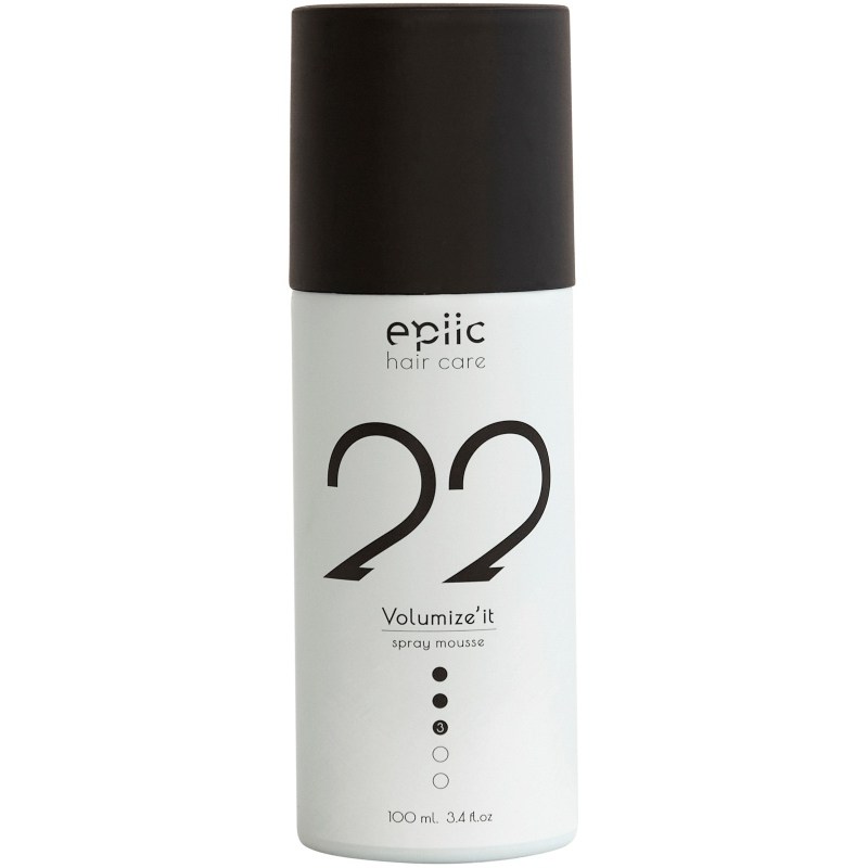 Epiic Hair Care No  22 Volumize 39 It Spray Mousse 100 Ml