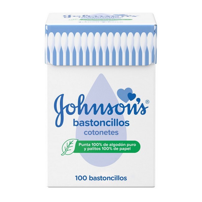 Johnsons   Cotton Buds 100  Bomuldsvatpinde   100 Stk